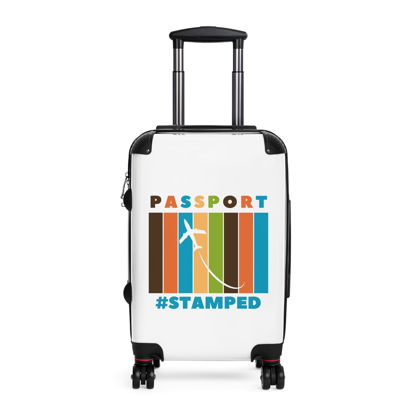 Passport Stamped Suitcase